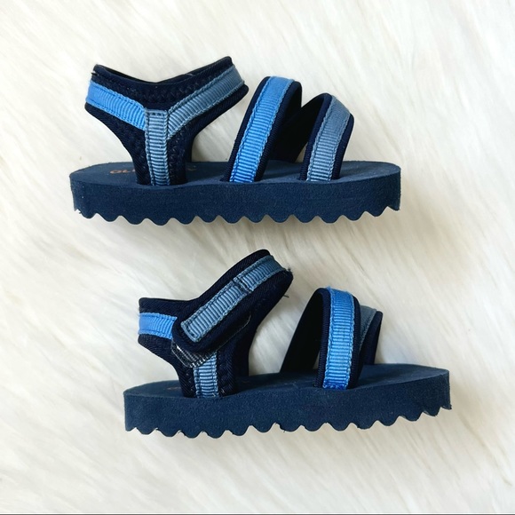 (❄️3/$24) Blue Baby Boy Sandals - Picture 2 of 7